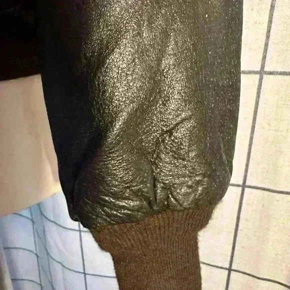 Vintage Winston Leather Bomber Jacket - Picture 5 of 15